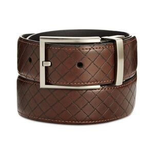 Ryan Seacrest Mens Embossed Belt, NWT